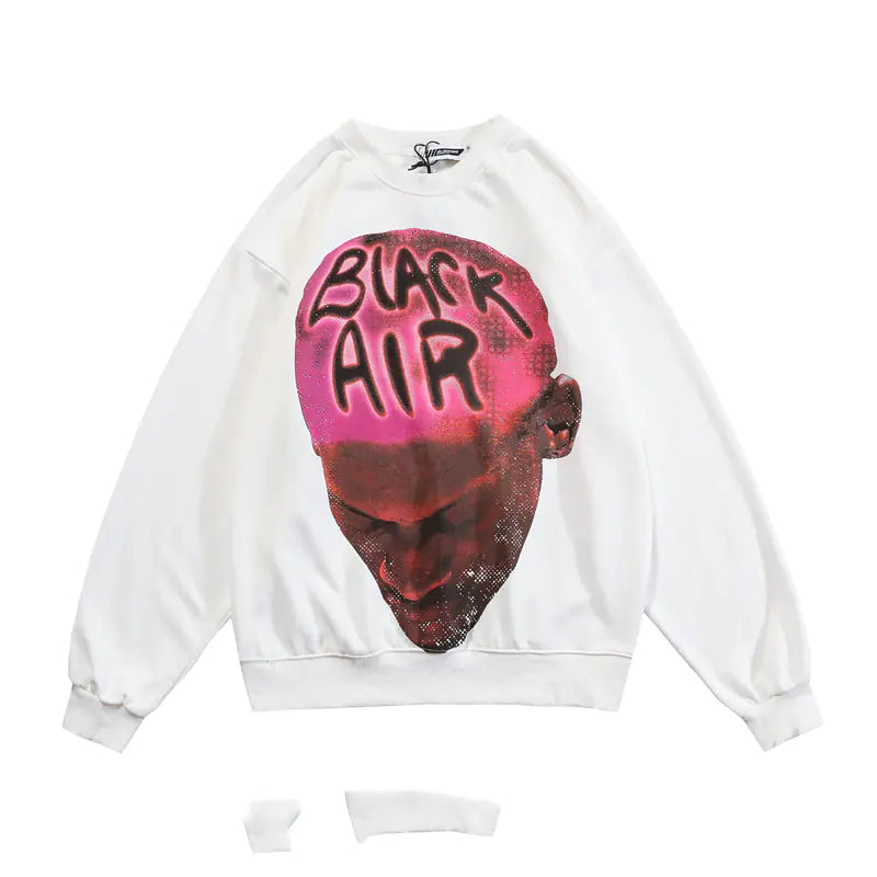 Casual Hoodless Loose Bottoming Shirt for High Street