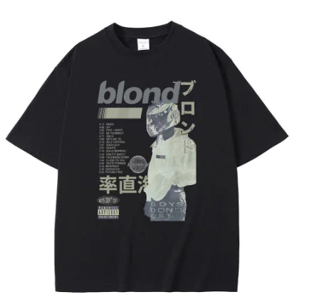 Frank Double-Sided Print Streetwear T-Shirt for Men & Women