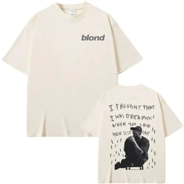 Frank Double-Sided Print Streetwear T-Shirt for Men & Women