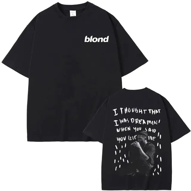 Frank Double-Sided Print Streetwear T-Shirt for Men & Women