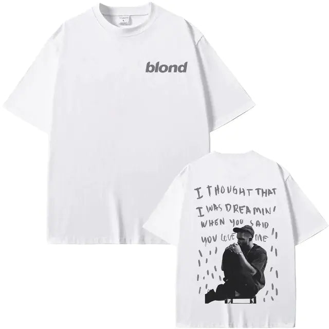Frank Double-Sided Print Streetwear T-Shirt for Men & Women