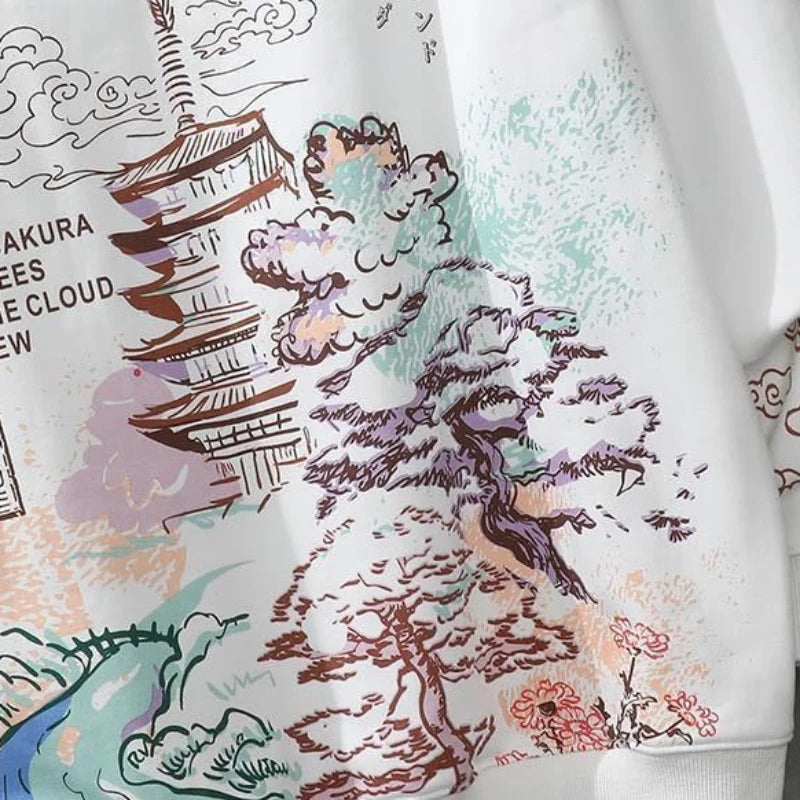 Men's Fleece Hoodie - Harajuku Style Streetwear Jacket