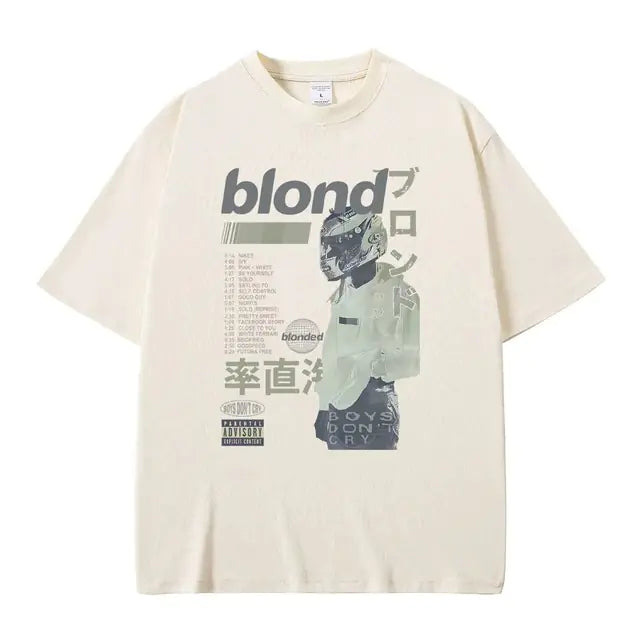 Frank Double-Sided Print Streetwear T-Shirt for Men & Women