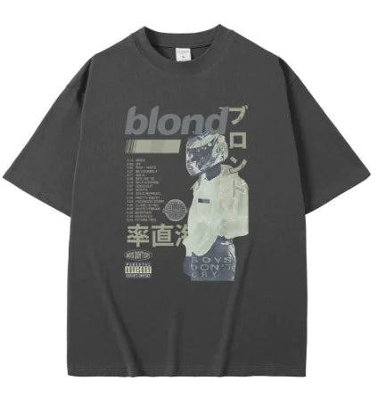 Frank Double-Sided Print Streetwear T-Shirt for Men & Women